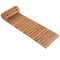 Light Brown Fir Wood Garden Pathway Roll-Up Walkway with Anti-Slip Surface for Outdoor Use